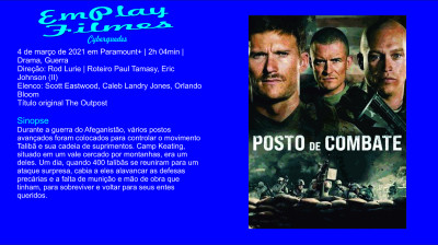 Posto de Combate (2024) # Historia Real # Ação, Guerra