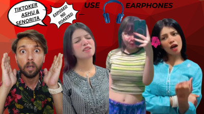 Ashu nd senorita exposed & Roasted || Pakistani TikTokers || @AagLagadunga  #foryou #viralvideo