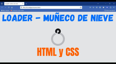 Cómo crear tu propio loader animado HTML y CSS - Web development