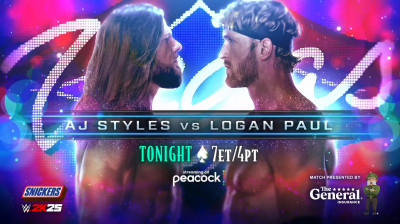 Aj Styles vs Logan Paul (Full Match)