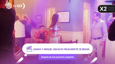 Todo lo que no viste del apasionado beso de Juana y Nachito