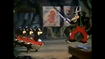 I tre porcellini e i tre lupetti (Three Little Wolves) - Walt Disney, 1936 - Audio sincrono